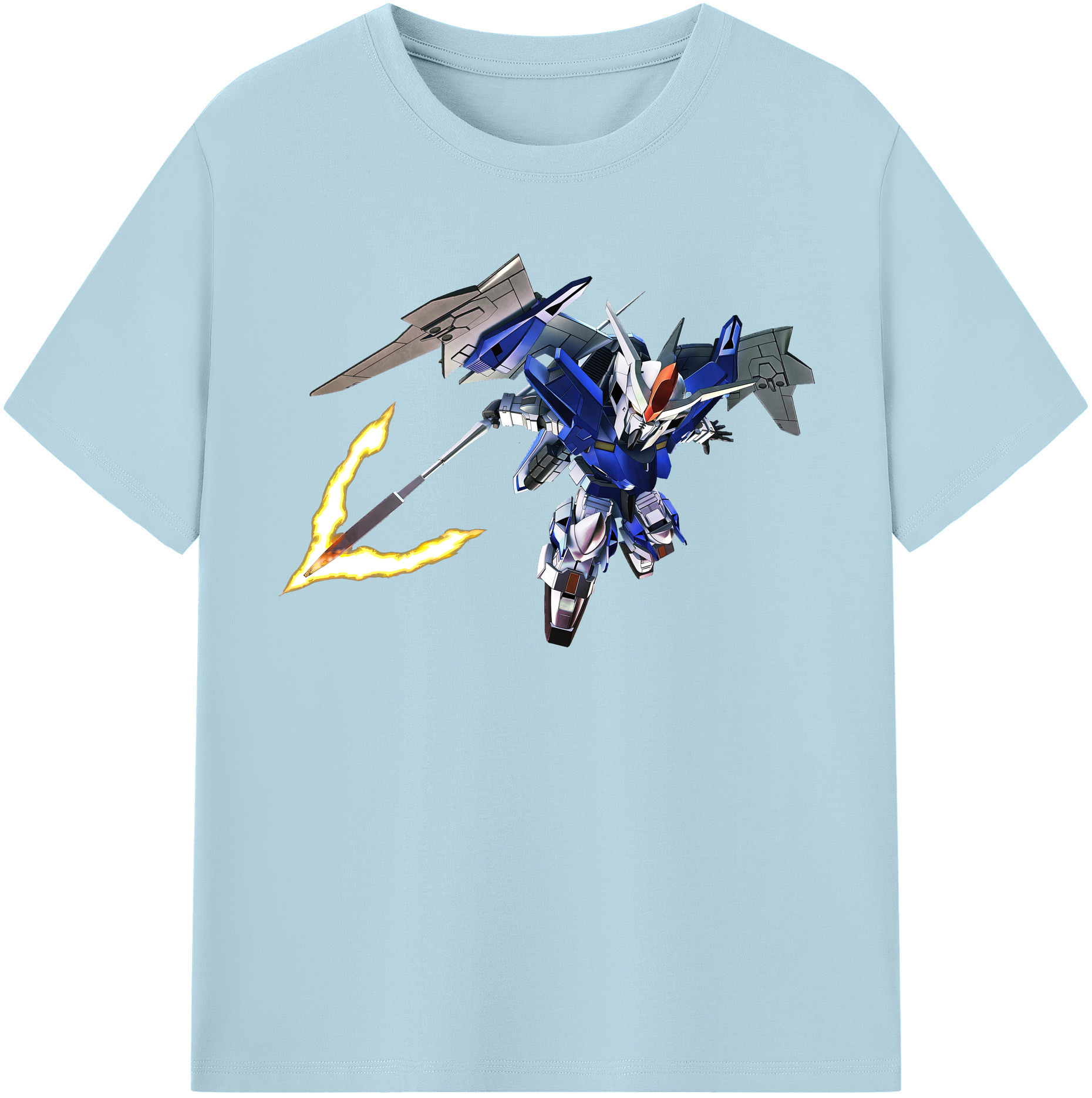 （画像用） 機動戦士ガンダム Mobile Suit Gundam 綿100％半袖Tシャツ（フロントプリント）
